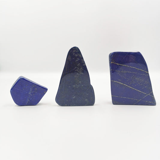 Lot de 3 Formes Libres - Lapis Lazuli n°4