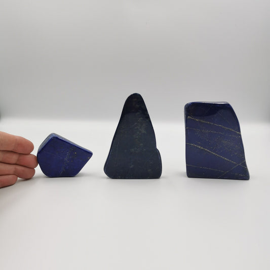 Lot de 3 Formes Libres - Lapis Lazuli n°4