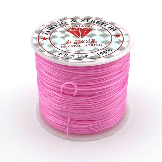 Bobine de fil élastique - Rose