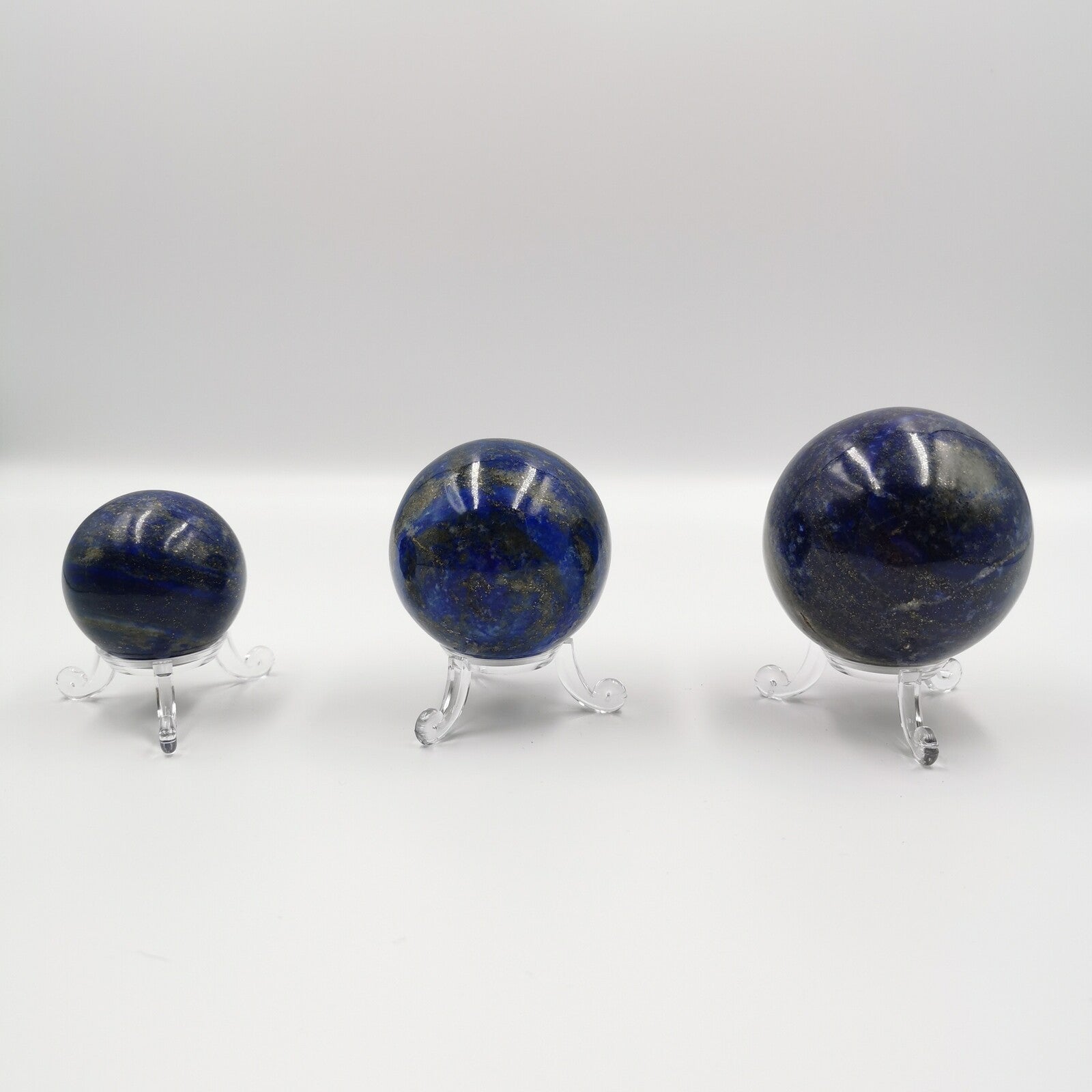 Lot de 3 Sphères - Lapis Lazuli n°1
