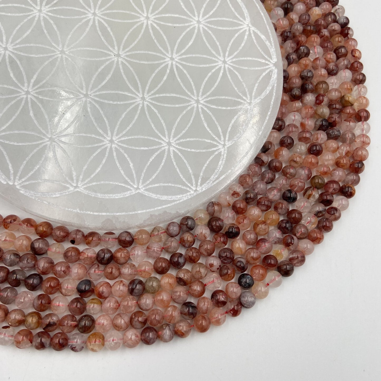 Rang - Quartz Hématoïde (6 mm)