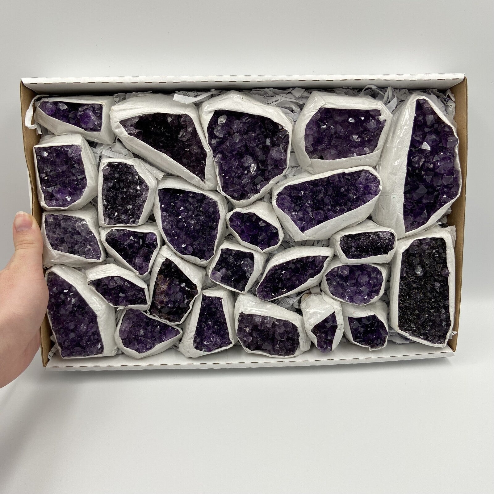 Flat Améthyste Uruguay qualité Extra - Grand modèle 20