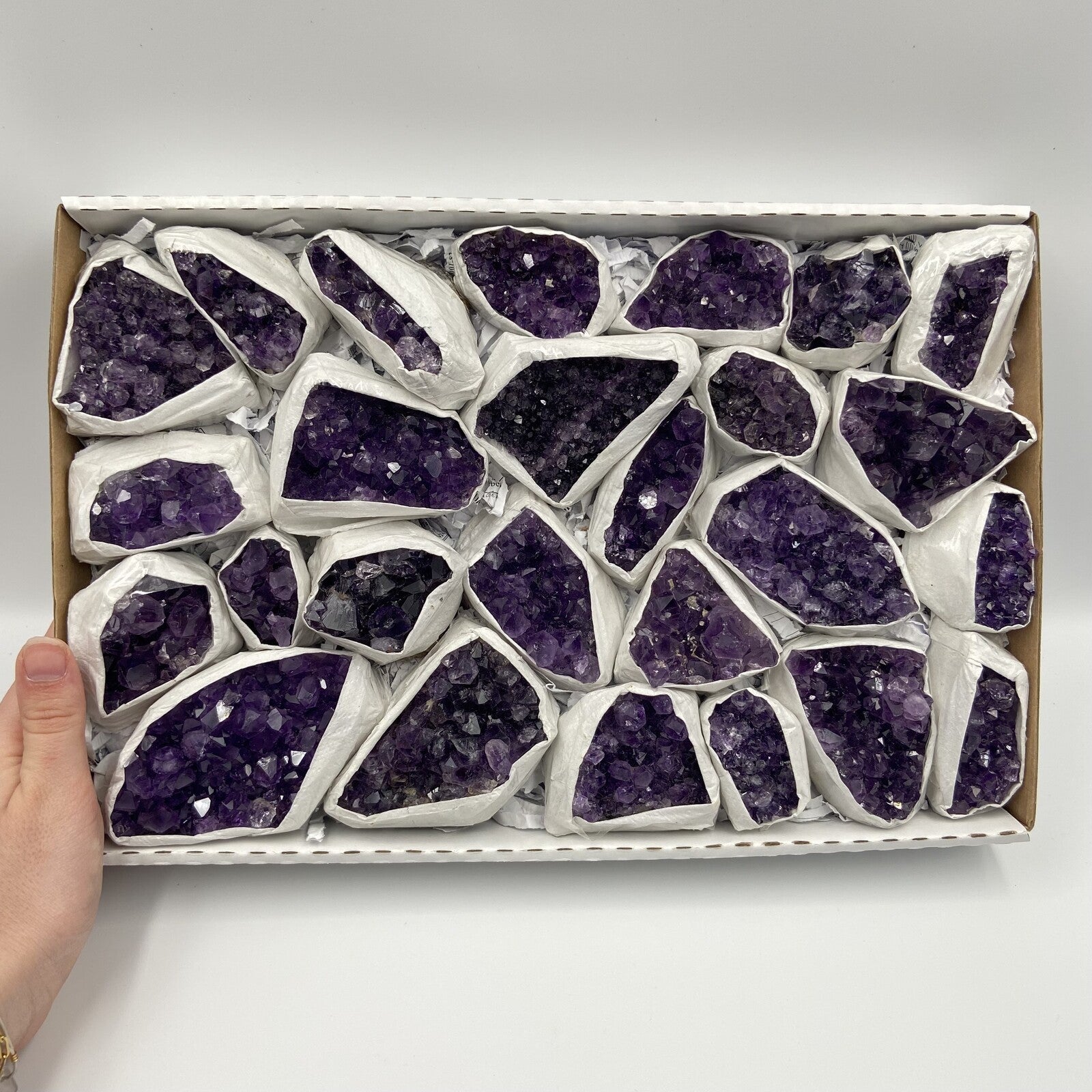 Flat Améthyste Uruguay qualité Extra - Grand modèle 28