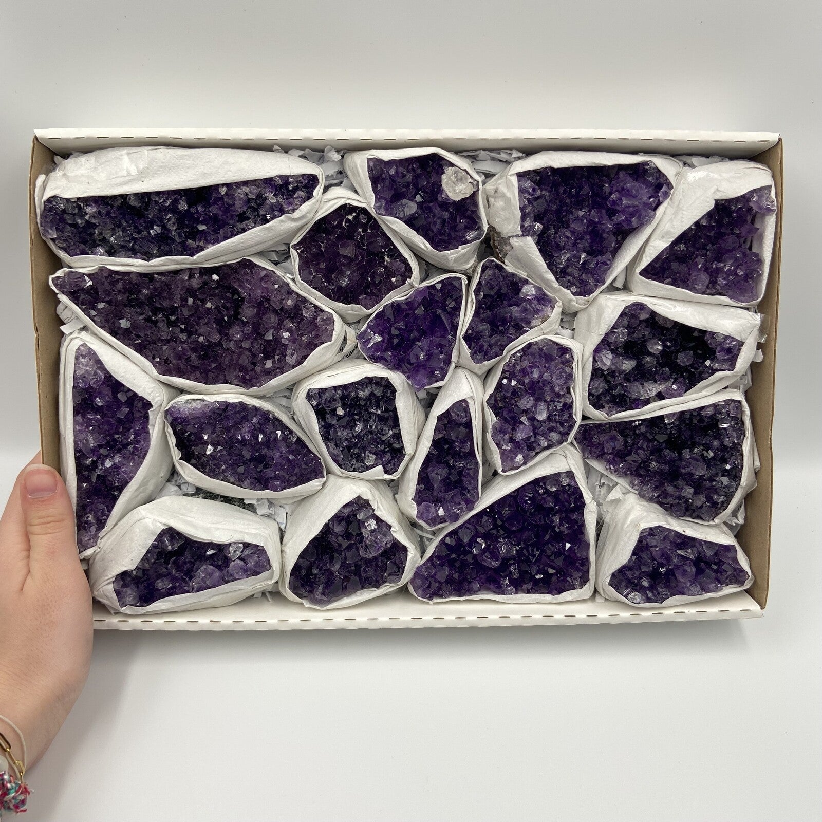 Flat Améthyste Uruguay qualité Extra - Grand modèle 29