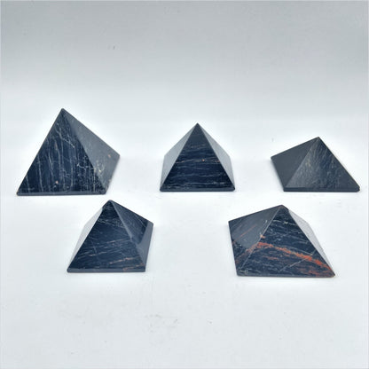 Lot de 5 Pyramides Tourmaline Noire n°4