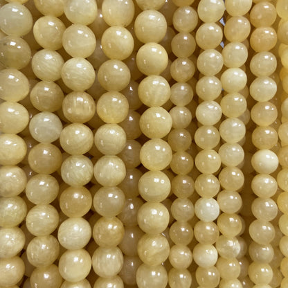 Rang - Calcite jaune miel (6 mm)