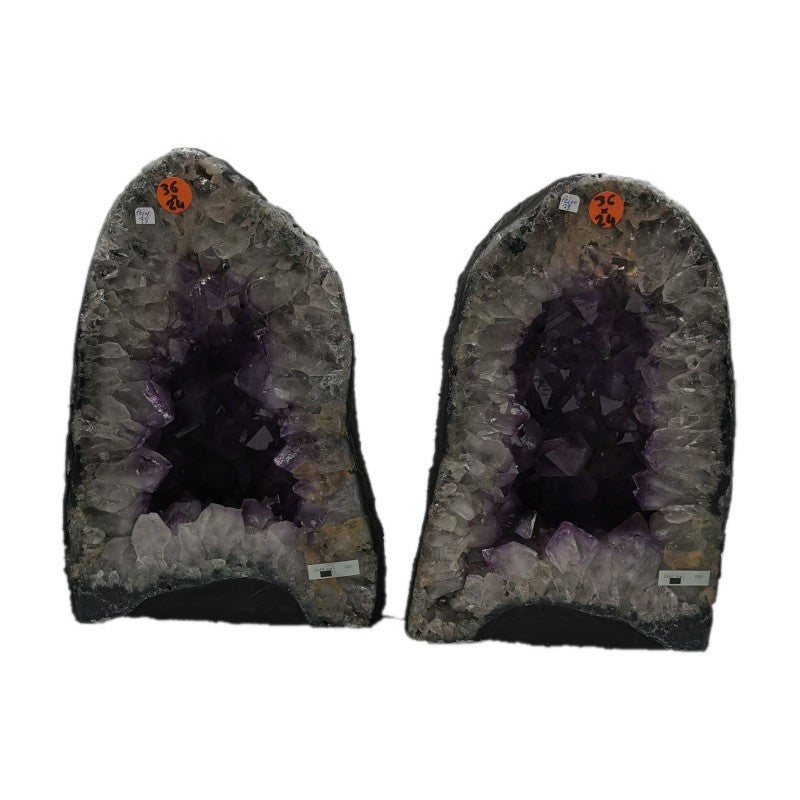 Paire de Géode - Améthyste n°78