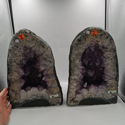 Paire de Géode - Améthyste n°78