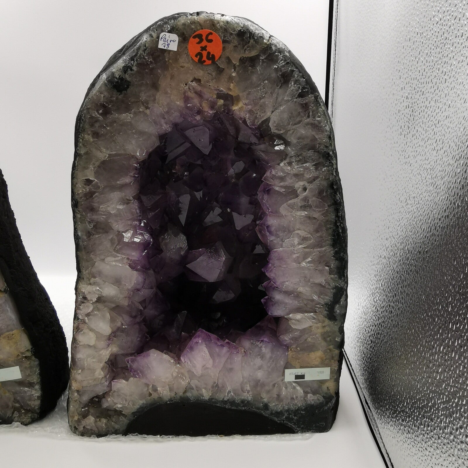 Paire de Géode - Améthyste n°78