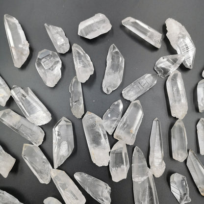 Pointes de cristal / quartz brut - Moyen