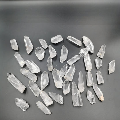Pointes de cristal / quartz brut - Moyen