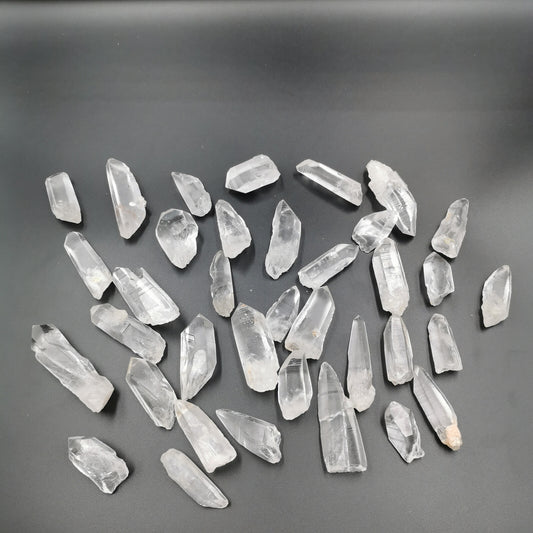 Pointes de cristal / quartz brut - Moyen
