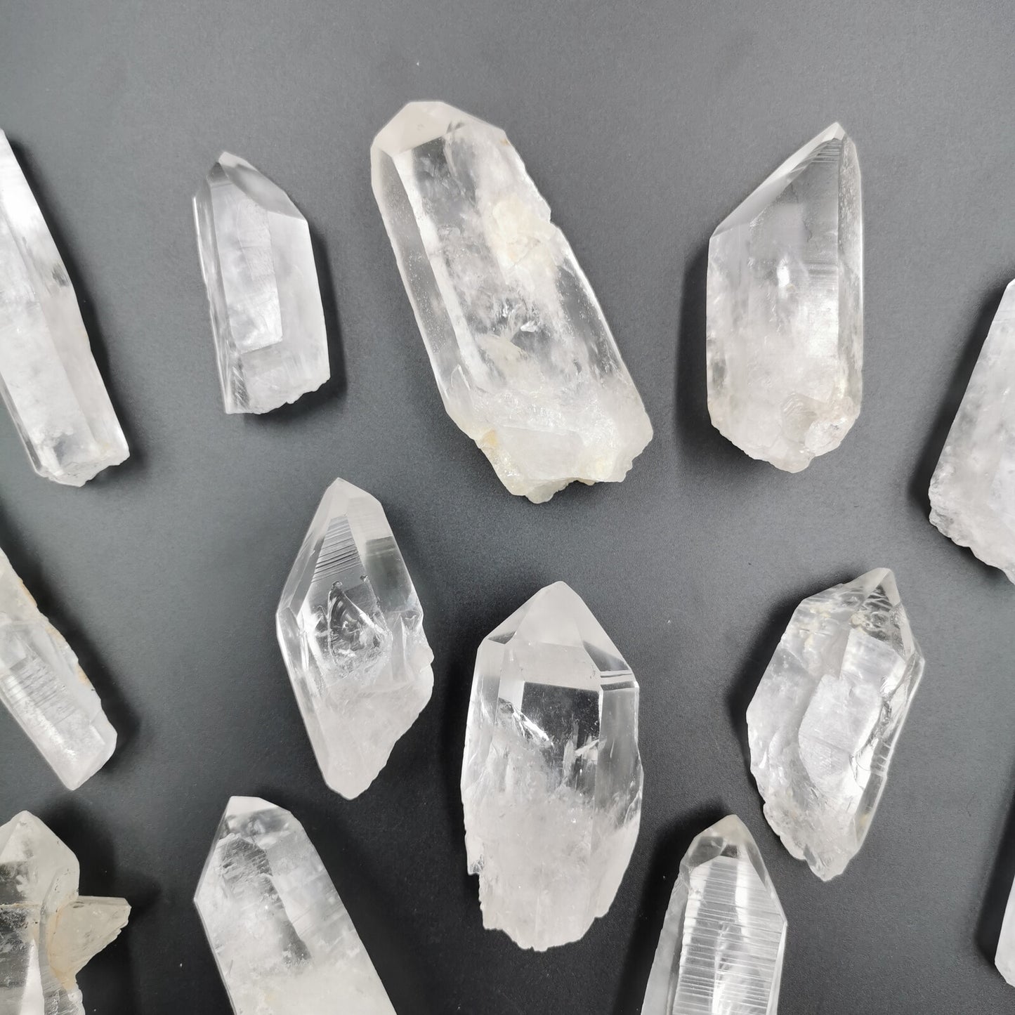 Pointes de cristal / quartz brut - Grand