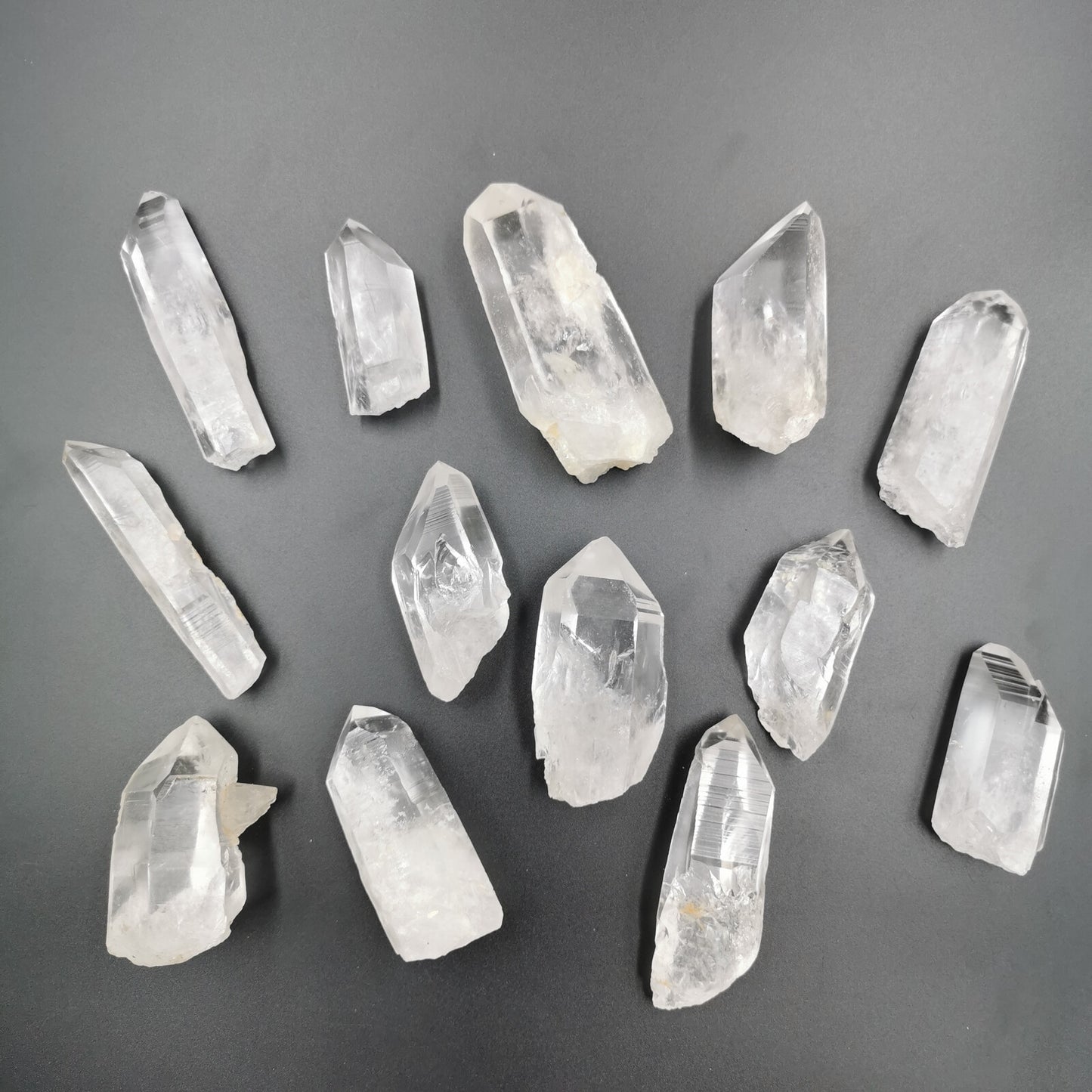 Pointes de cristal / quartz brut - Grand