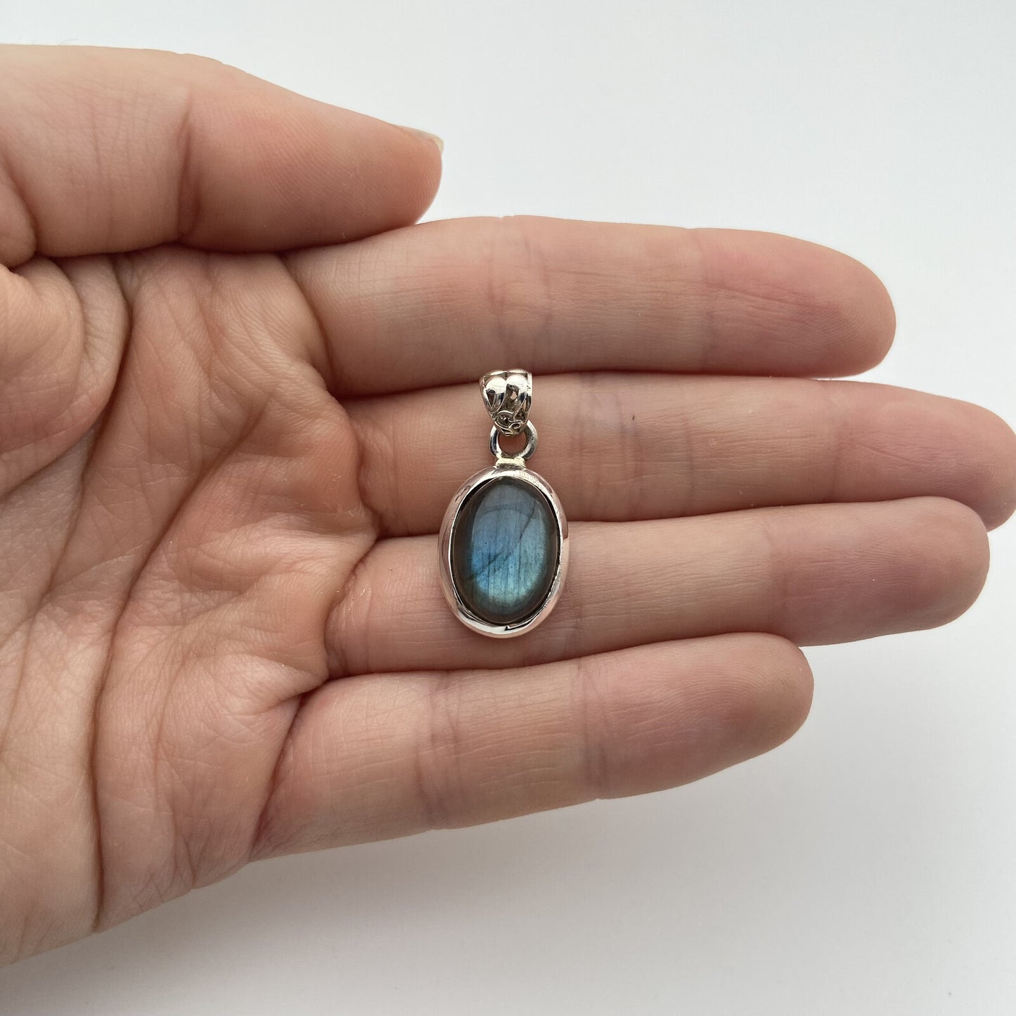 Pendentif Argent - Labradorite