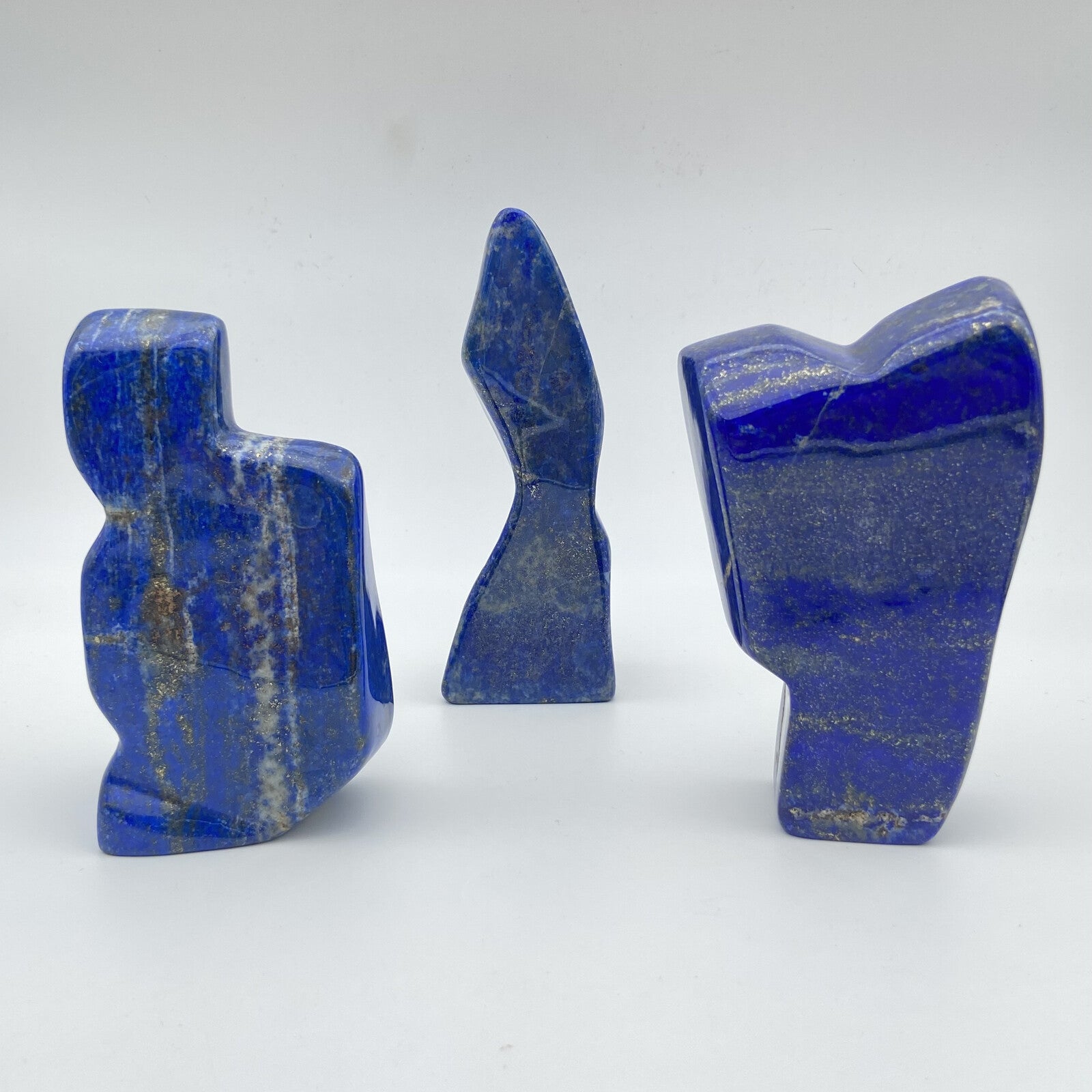 Lot de 3 Formes Libres - Lapis Lazuli EXTRA n°9