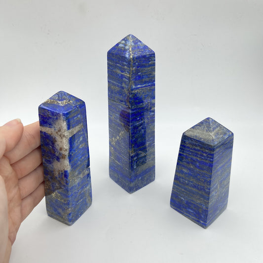 Lot de 3 Obélisques - Lapis Lazuli EXTRA n°3