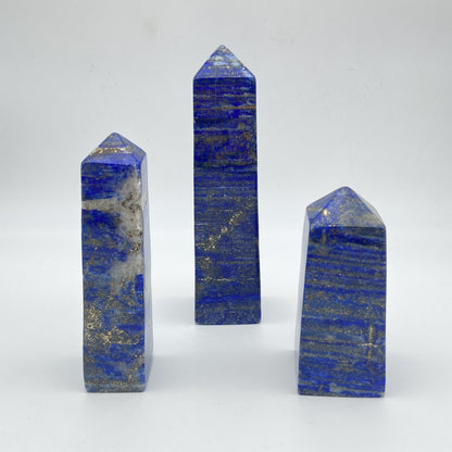Lot de 3 Obélisques - Lapis Lazuli EXTRA n°3