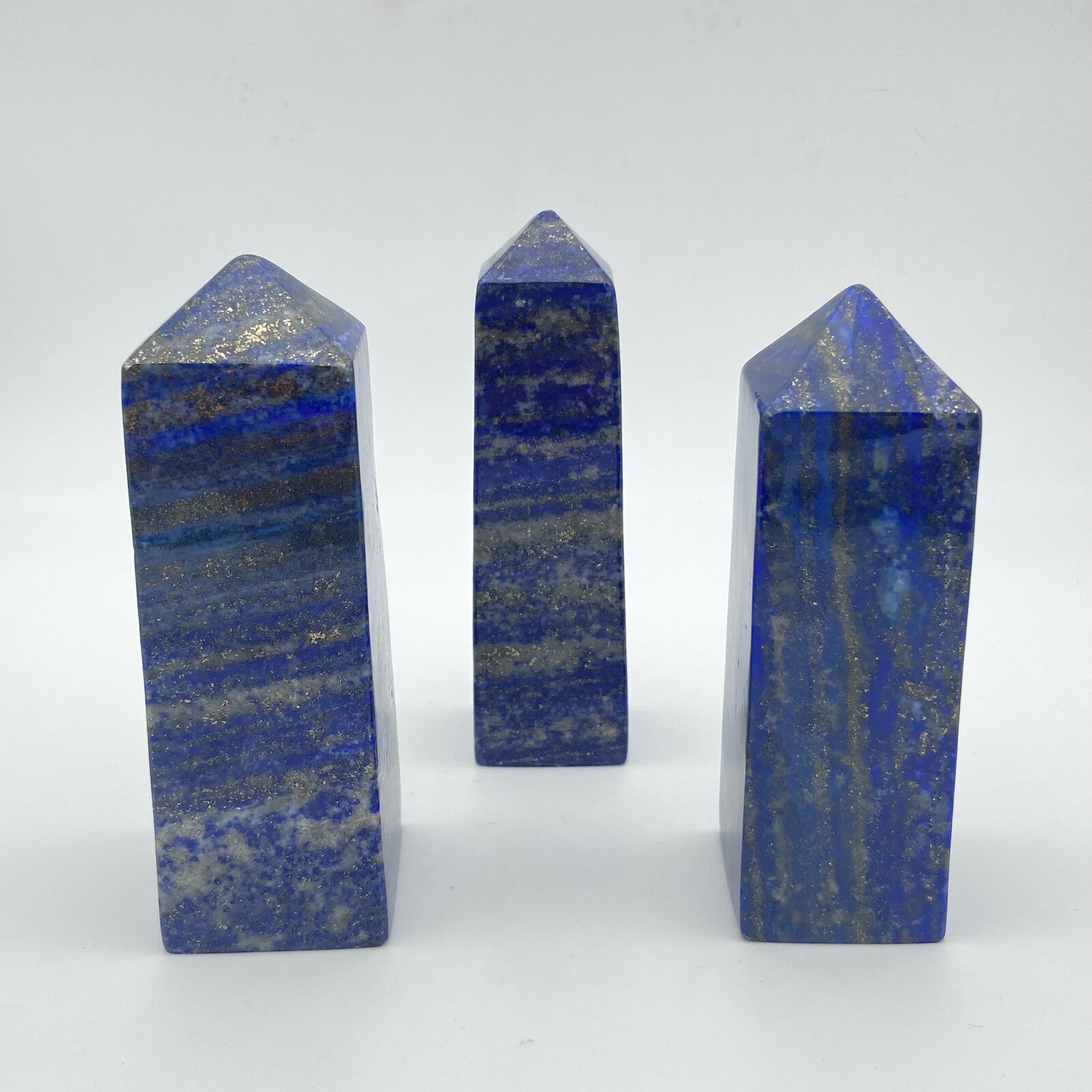 Lot de 3 Obélisques - Lapis Lazuli EXTRA n°6