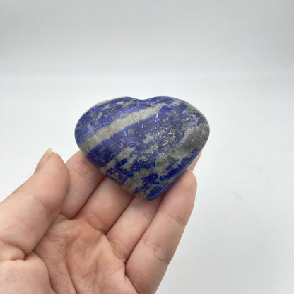 Lot de 3 Coeurs - Lapis Lazuli EXTRA n°4