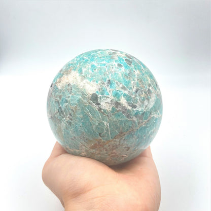 Lot de 3 Sphères - Amazonite n°2