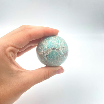 Lot de 3 Sphères - Amazonite n°5