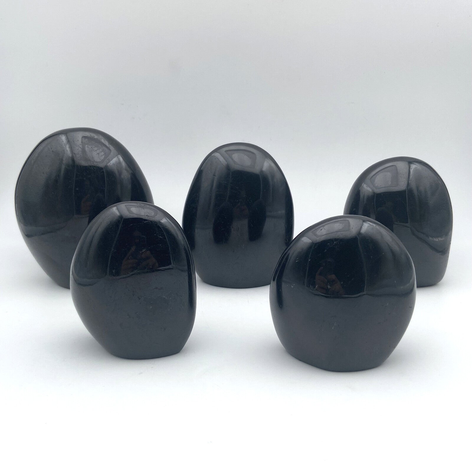 Lot de 5 Formes Libres - Tourmaline Noire n°2