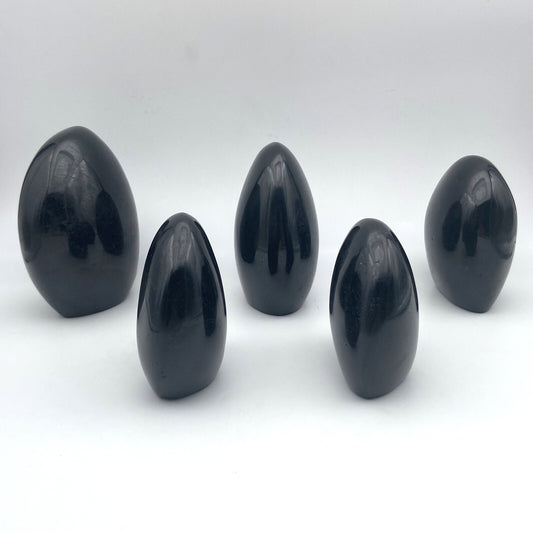 Lot de 5 Formes Libres - Tourmaline Noire n°2