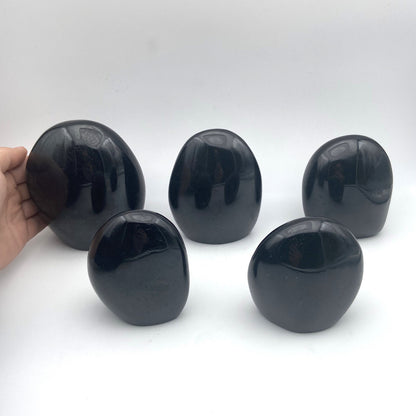 Lot de 5 Formes Libres - Tourmaline Noire n°2