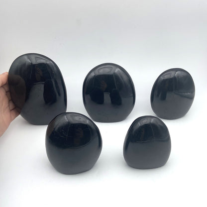 Lot de 5 Formes Libres - Tourmaline Noire n°5