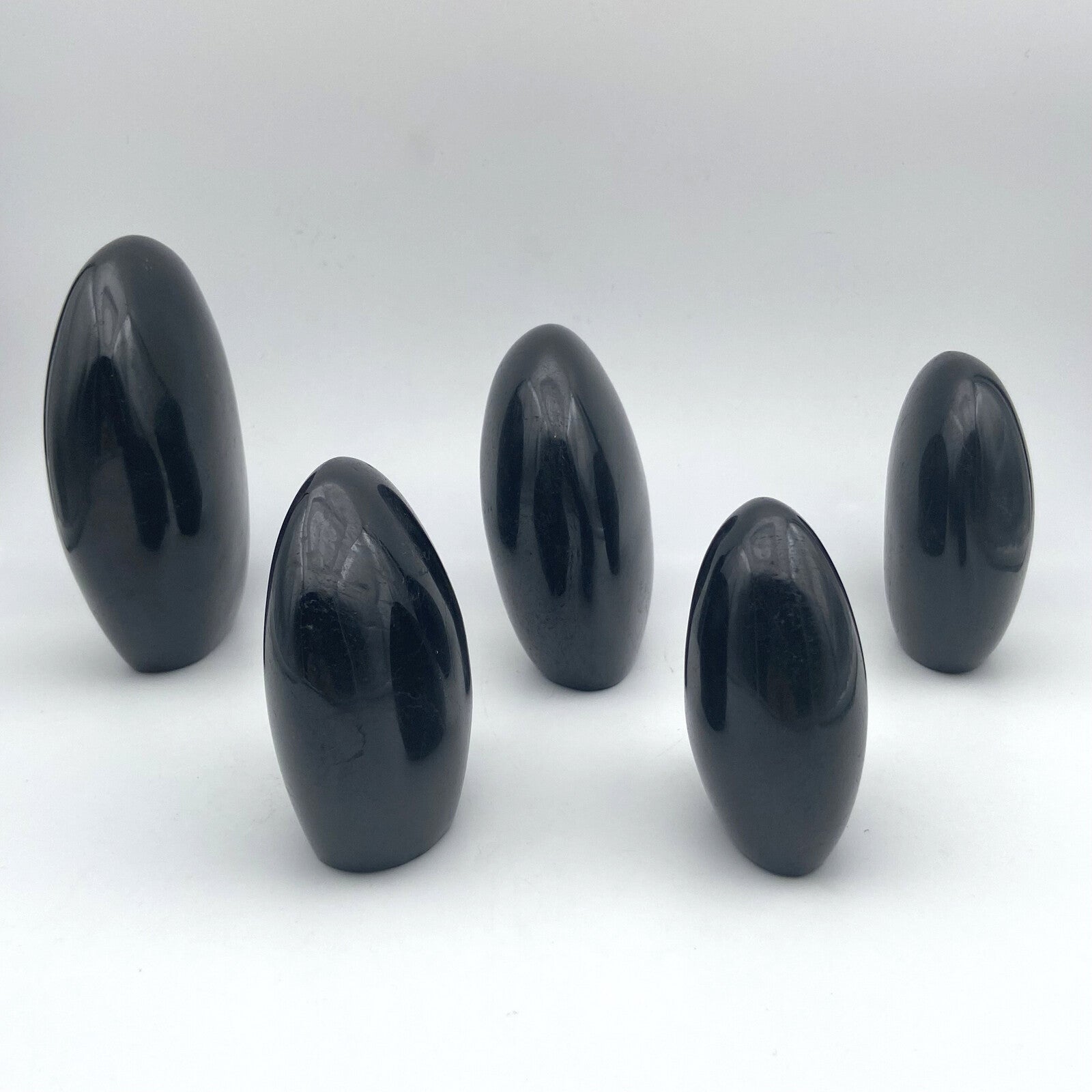 Lot de 5 Formes Libres - Tourmaline Noire n°5