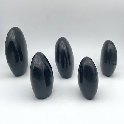 Lot de 5 Formes Libres - Tourmaline Noire n°5