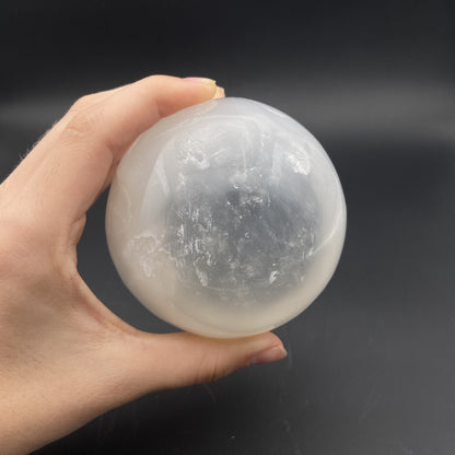 Sphère - Sélénite (8 cm)