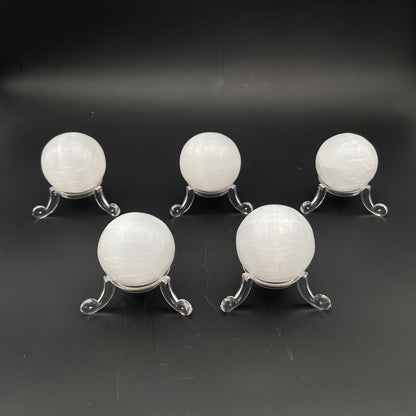 Sphère - Sélénite (4 cm)