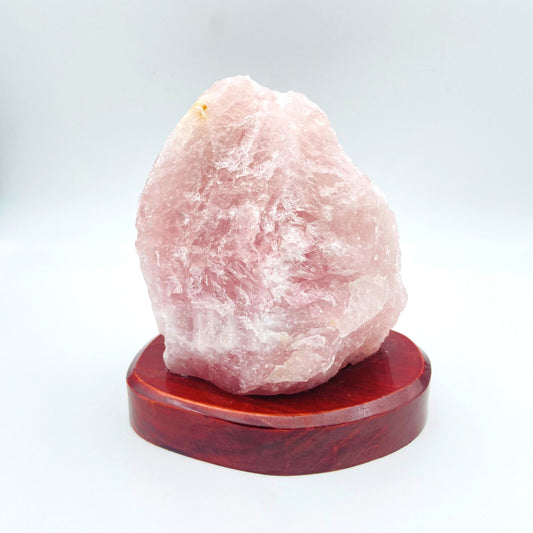 Quartz Rose Brut - Base Bois