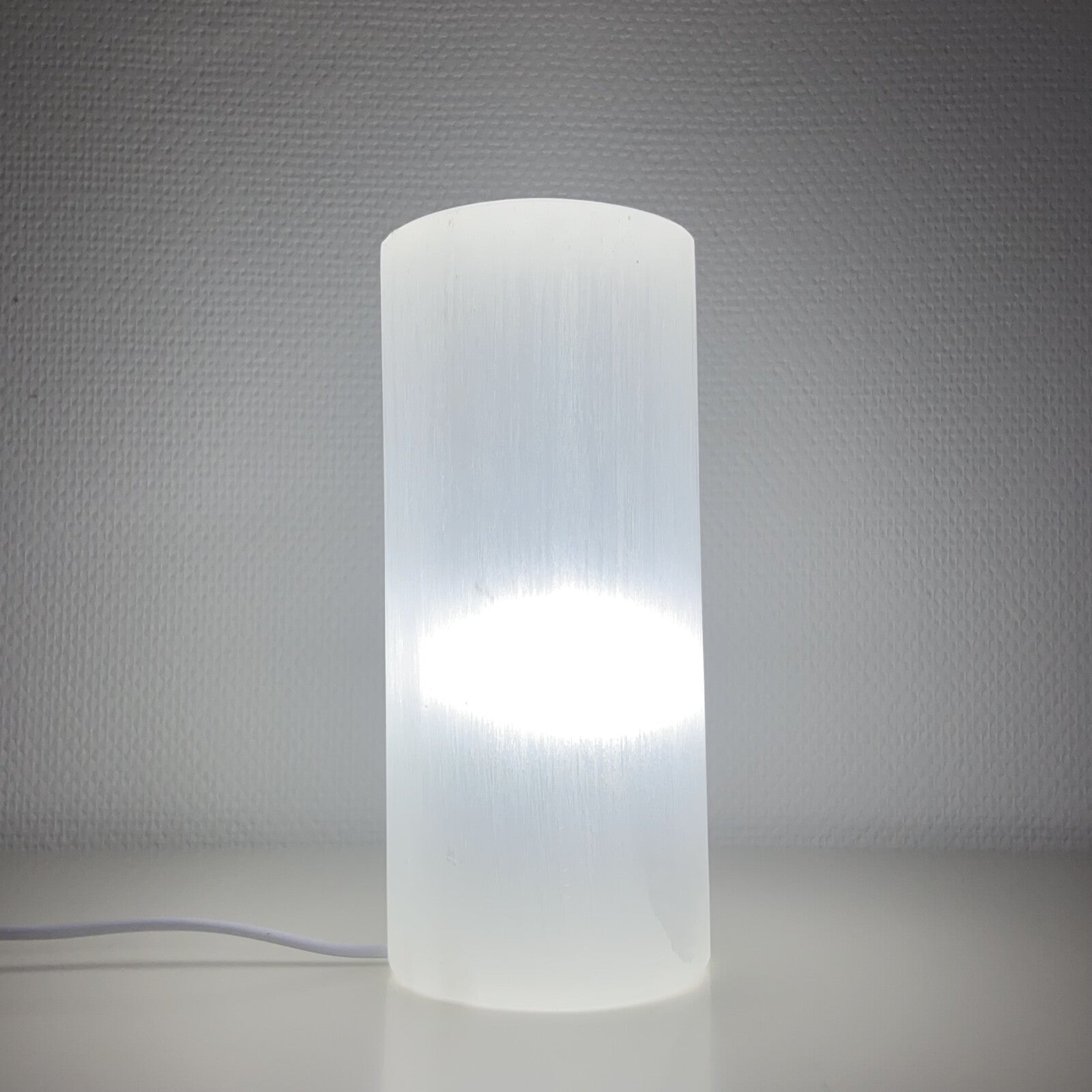 Lampe en Sélénite - Ronde (20 cm)