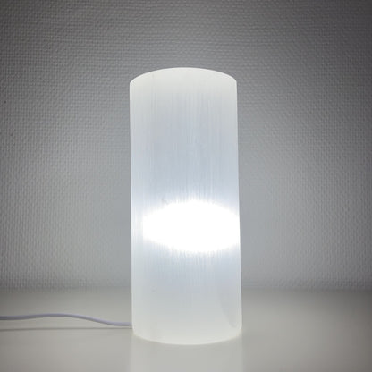 Lampe en Sélénite - Ronde (20 cm)