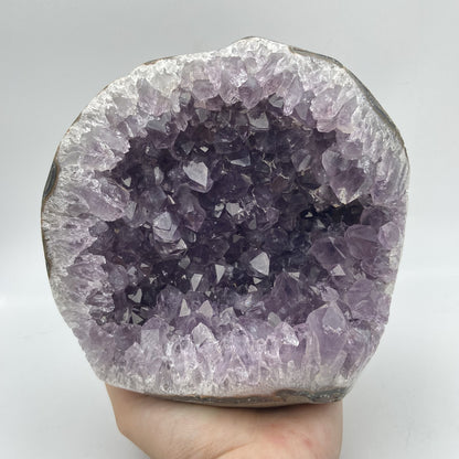 Améthyste Brute EXTRA - Bords Polis (pièce n°2) - 1,915 kg