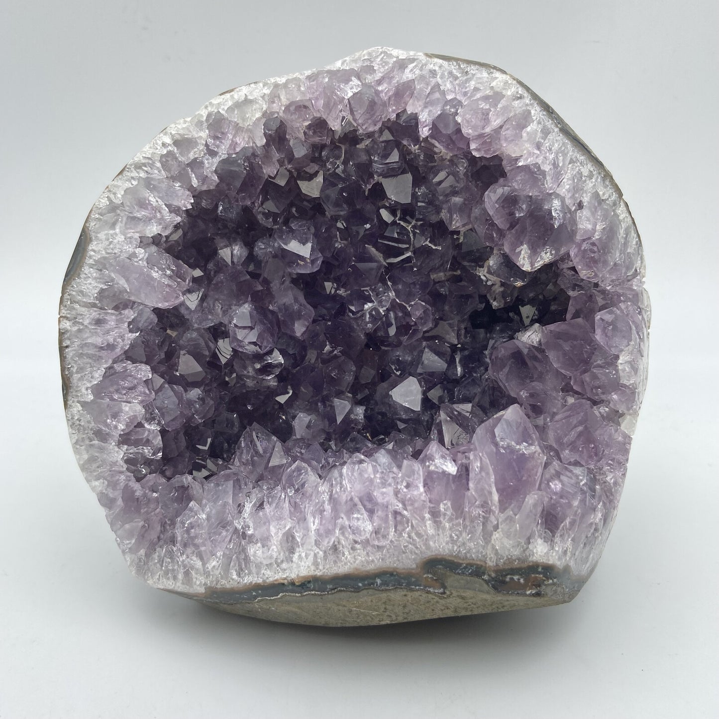 Améthyste Brute EXTRA - Bords Polis (pièce n°2) - 1,915 kg