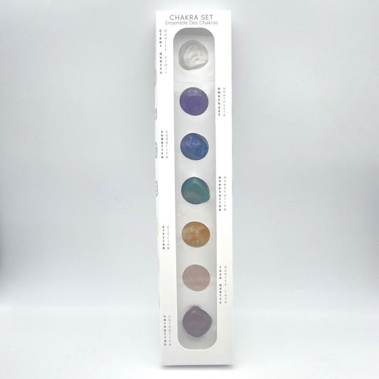 Coffret de Pierres Roulées - 7 Chakras (T4)