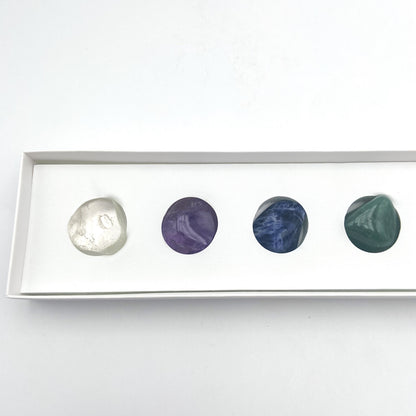 Coffret de Pierres Roulées - 7 Chakras (T4)