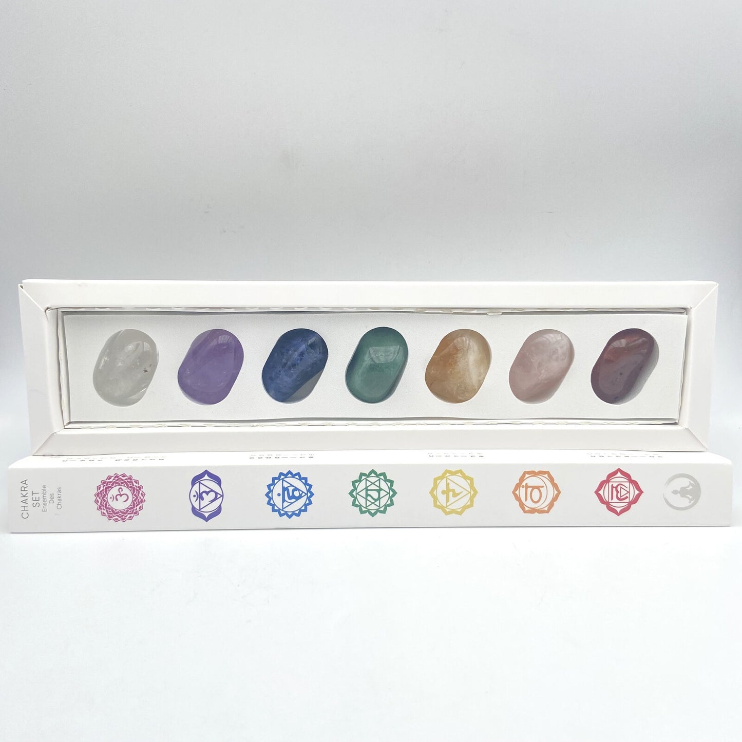 Coffret de Pierres Roulées - 7 Chakras (T5)