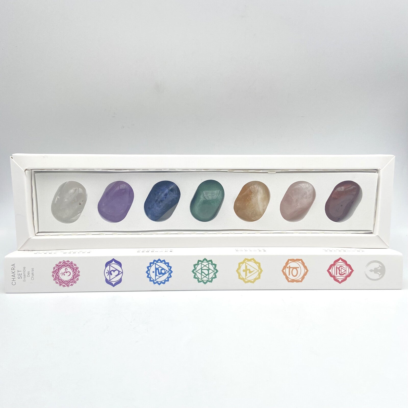 Coffret de Pierres Roulées - 7 Chakras (T5)