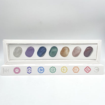 Coffret de Pierres Roulées - 7 Chakras (T5)
