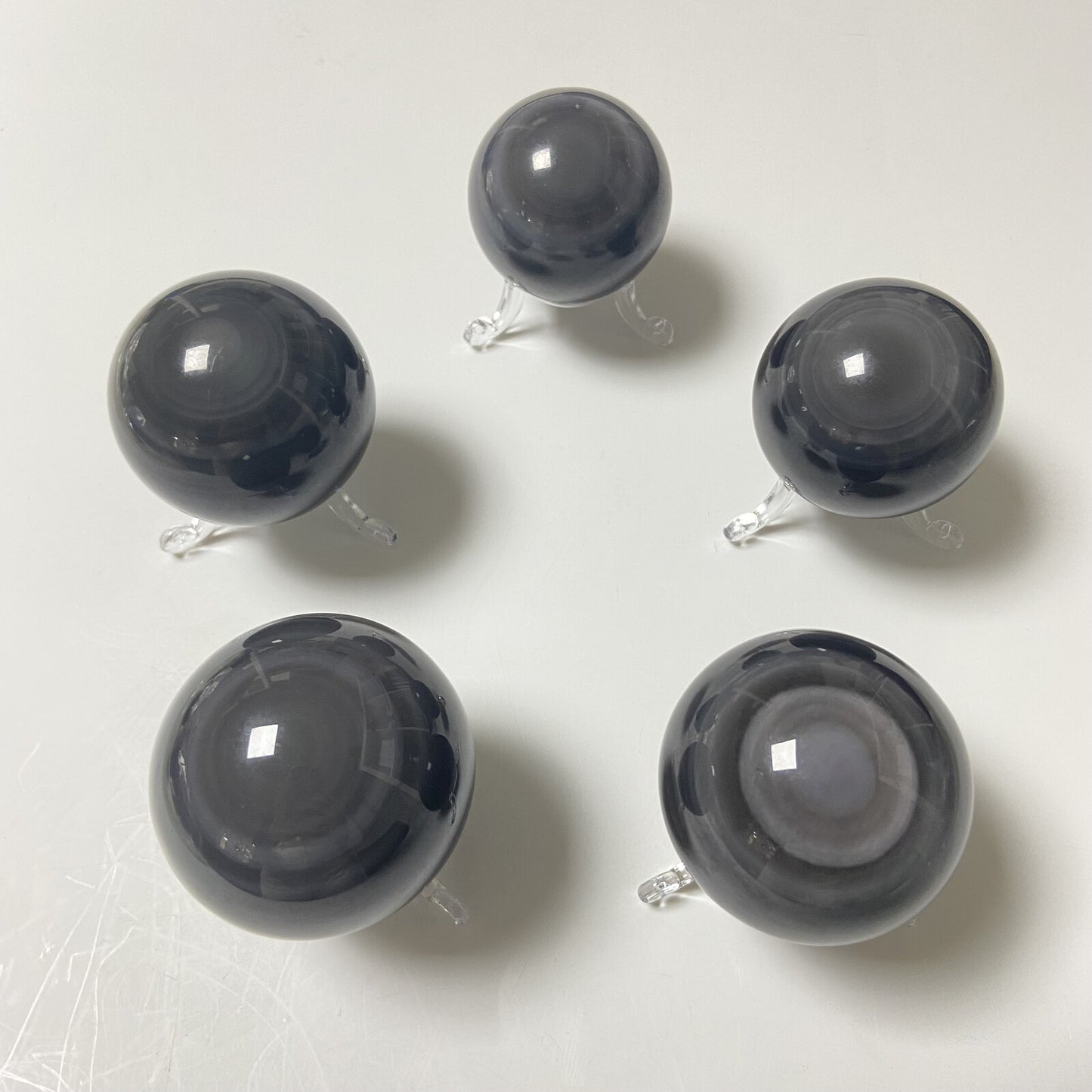 Sphère - Obsidienne Oeil Céleste / Arc-en-Ciel