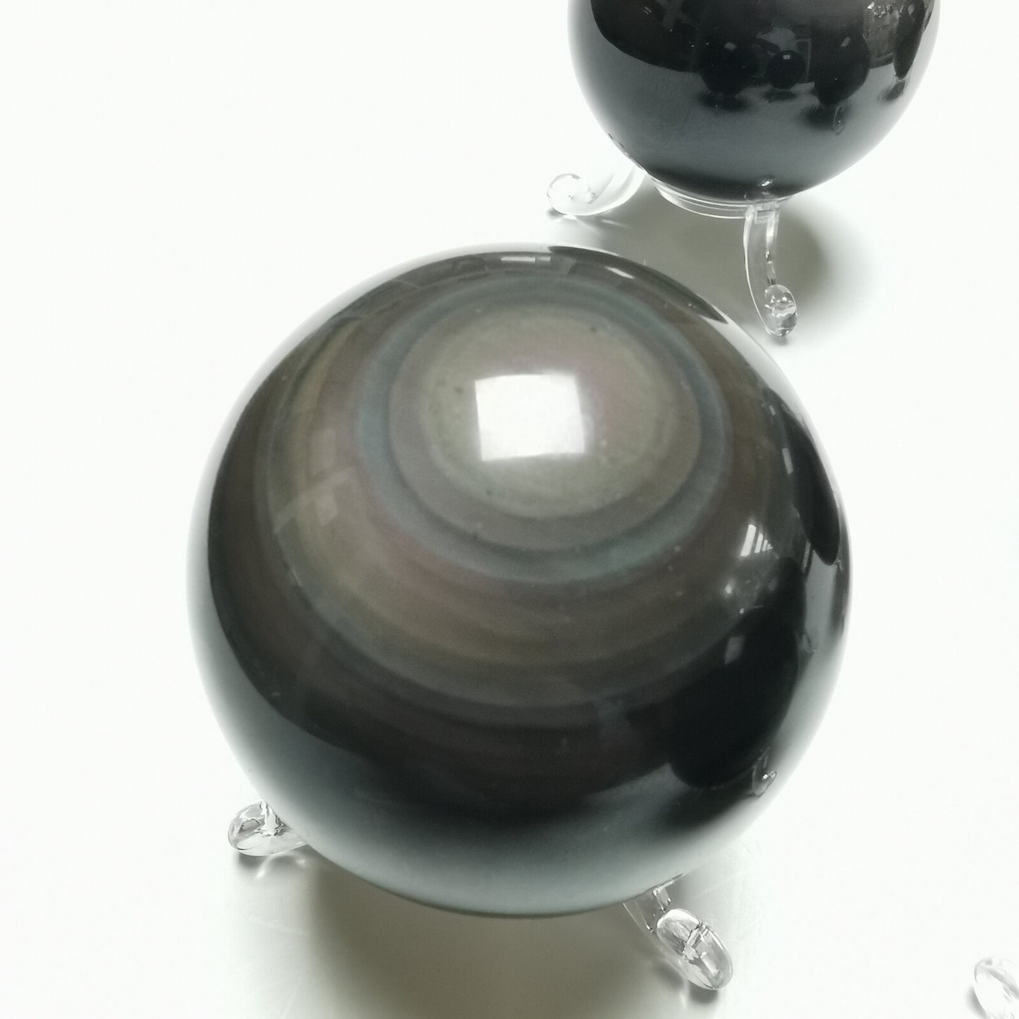 Sphère - Obsidienne Oeil Céleste / Arc-en-Ciel