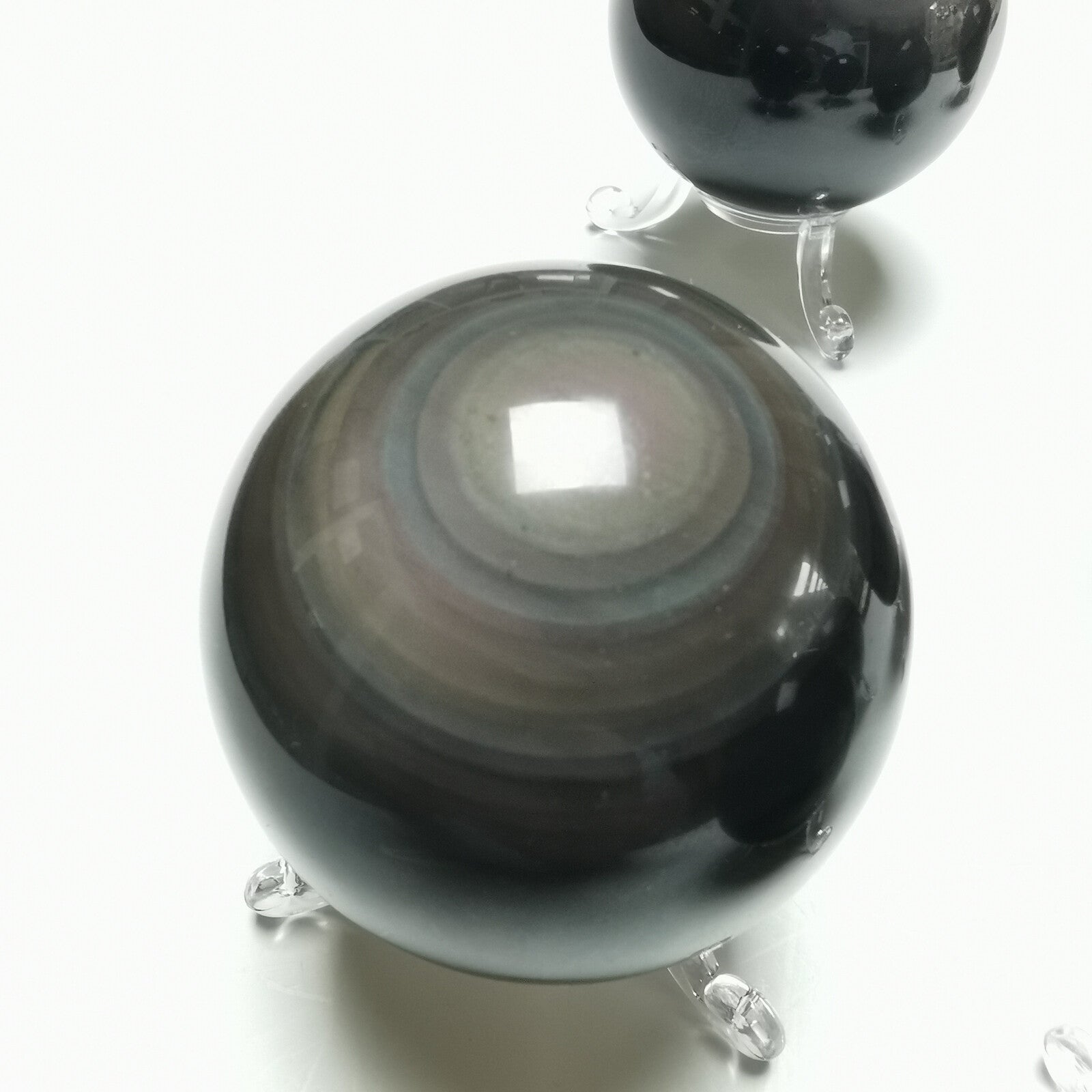 Sphère - Obsidienne Oeil Céleste / Arc-en-Ciel