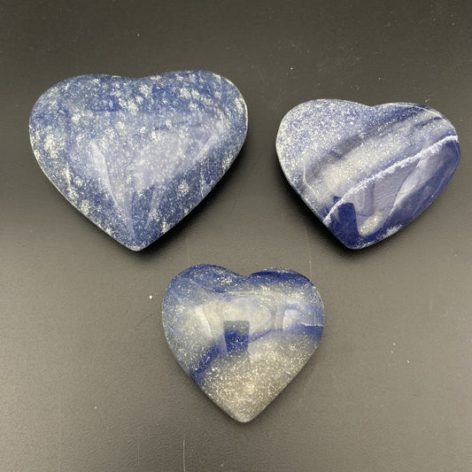 Coeur - Aventurine Bleue