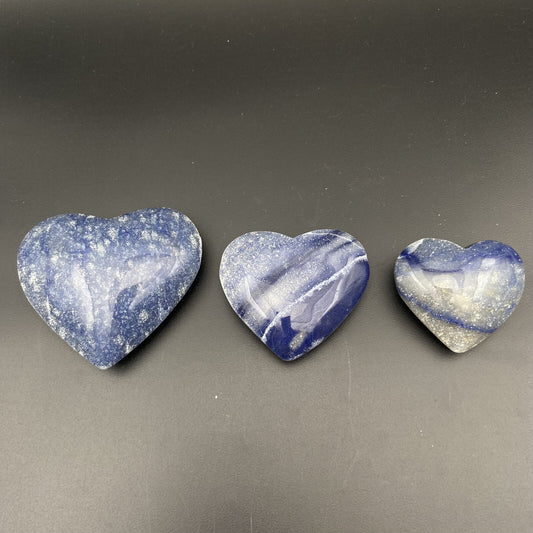 Coeur - Aventurine Bleue