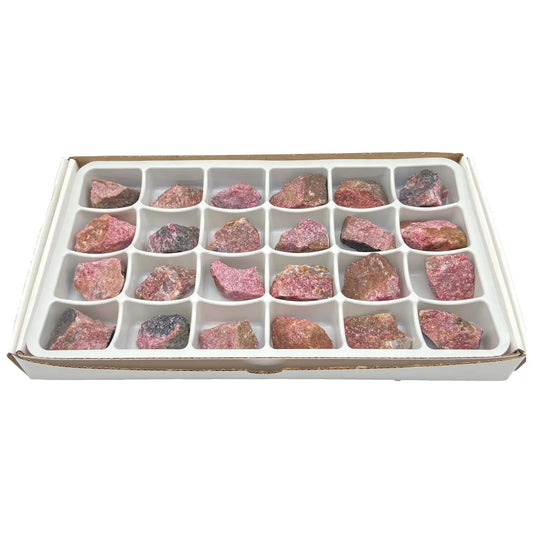 Flat/carton 24 pièces - Rhodonite